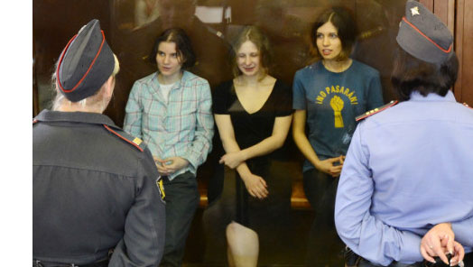 Pussy Riot members