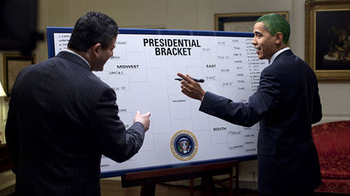 Obama ncaa bracket picks