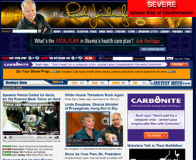 Internet Advisory warning - Rush Limbaugh