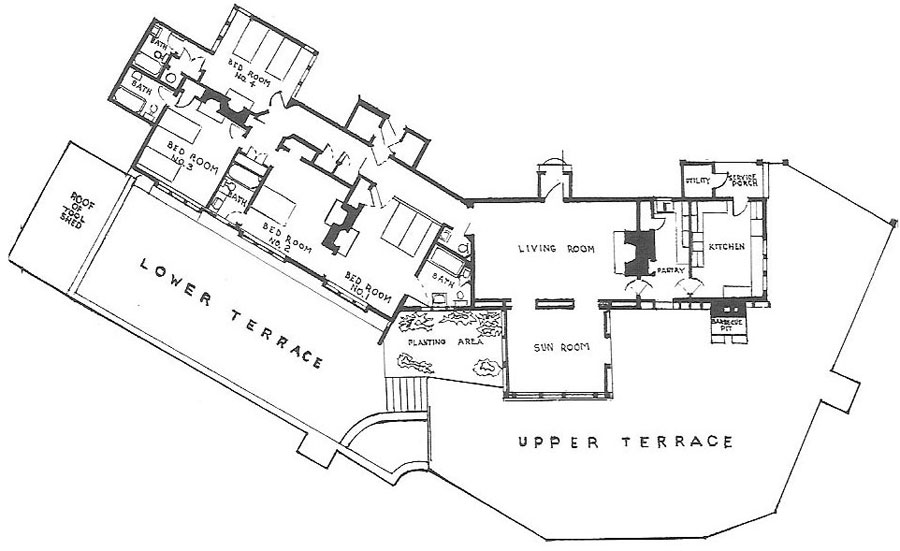 Camp David - Aspen Lodge floorplan