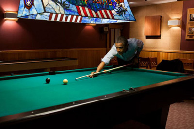 Barack Obama at Camp David