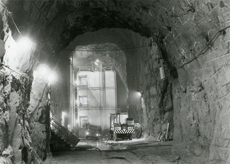 Inside the Raven Rock Mountain Complex building