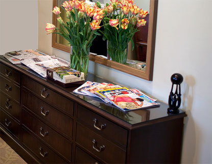 Outer Oval Office candy drawer