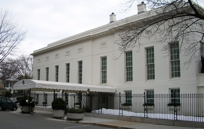 White House West Wing Basement entrance